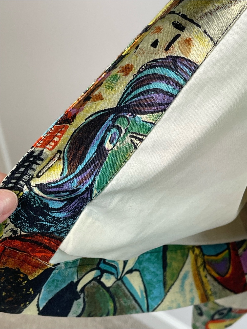Ultimate Philadelphia PA size large blazer jacket art to wear abstract Picasso - Picture 9 of 16